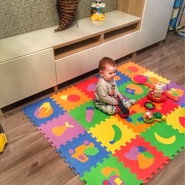 Baby Puzzle Mat Children Foam (10 Pcs)